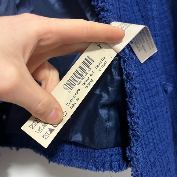 Massimo dutti blue blazer / jacket - Picture 7 of 10